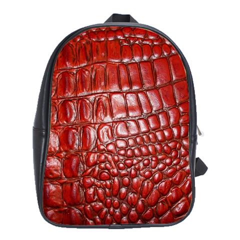 Ll Alligator Natural Color School Bag (Large) from ArtsNow.com Front