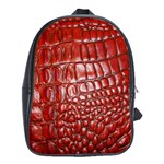 Ll Alligator Natural Color School Bag (Large)