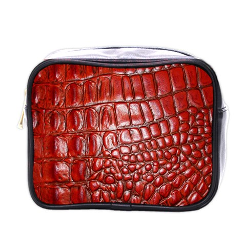 Ll Alligator Natural Color Mini Toiletries Bag (One Side) from ArtsNow.com Front