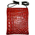 Ll Alligator Natural Color Shoulder Sling Bag