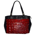 Ll Alligator Natural Color Oversize Office Handbag (One Side)