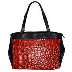 Ll Alligator Natural Color Oversize Office Handbag (Two Sides)