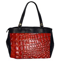 Ll Alligator Natural Color Oversize Office Handbag (Two Sides) from ArtsNow.com Back