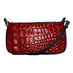 Ll Alligator Natural Color Shoulder Clutch Bag