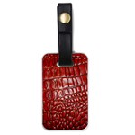 Ll Alligator Natural Color Luggage Tag (one side)