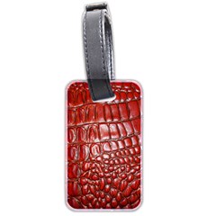 Ll Alligator Natural Color Luggage Tag (two sides) from ArtsNow.com Front