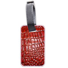 Ll Alligator Natural Color Luggage Tag (two sides) from ArtsNow.com Back