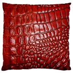 Ll Alligator Natural Color Large Cushion Case (One Side)