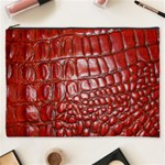 Ll Alligator Natural Color Cosmetic Bag (XXXL)