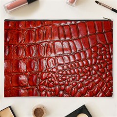 Ll Alligator Natural Color Cosmetic Bag (XXXL) from ArtsNow.com Back