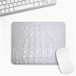 Ll Alligator White Small Mousepad