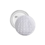 Ll Alligator White 1.75  Button