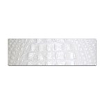 Ll Alligator White Sticker (Bumper)