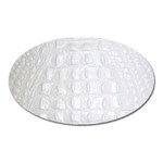 Ll Alligator White Magnet (Oval)