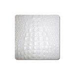 Ll Alligator White Magnet (Square)