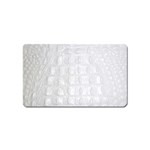 Ll Alligator White Magnet (Name Card)