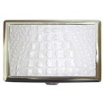 Ll Alligator White Cigarette Money Case