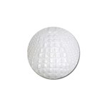 Ll Alligator White Golf Ball Marker