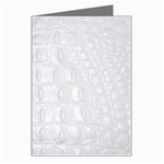 Ll Alligator White Greeting Card