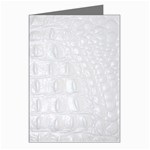 Ll Alligator White Greeting Cards (Pkg of 8)