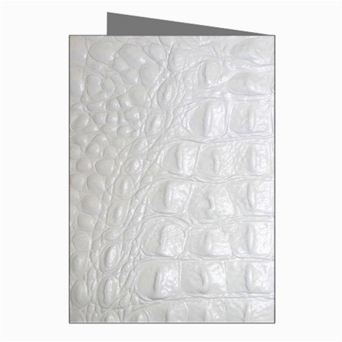 Ll Alligator White Greeting Cards (Pkg of 8) from ArtsNow.com Right