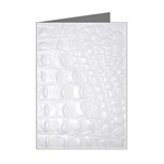 Ll Alligator White Mini Greeting Card