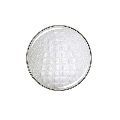 Ll Alligator White Hat Clip Ball Marker from ArtsNow.com Front