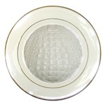 Ll Alligator White Porcelain Plate