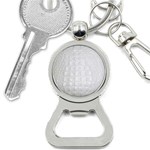 Ll Alligator White Bottle Opener Key Chain