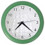 Ll Alligator White Color Wall Clock