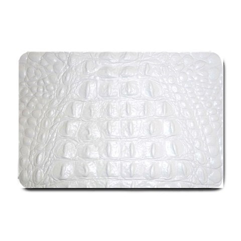 Ll Alligator White Small Doormat from ArtsNow.com 24 x16  Door Mat