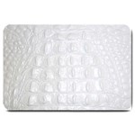 Ll Alligator White Large Doormat