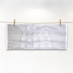 Ll Alligator White Hand Towel