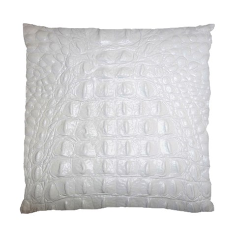 Ll Alligator White Cushion Case (One Side) from ArtsNow.com Front