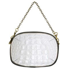 Ll Alligator White Chain Purse (Two Sides) from ArtsNow.com Back