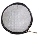 Ll Alligator White Mini Makeup Bag