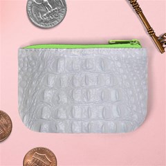 Ll Alligator White Mini Coin Purse from ArtsNow.com Back