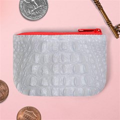 Ll Alligator White Mini Coin Purse from ArtsNow.com Back