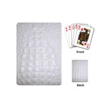 Ll Alligator White Playing Cards (Mini)