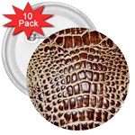 Ll Alligator Macro 3  Button (10 pack)