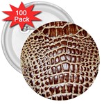 Ll Alligator Macro 3  Button (100 pack)