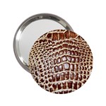 Ll Alligator Macro 2.25  Handbag Mirror