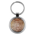 Ll Alligator Macro Key Chain (Round)