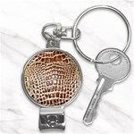 Ll Alligator Macro Nail Clippers Key Chain