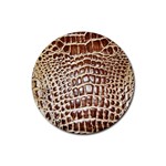 Ll Alligator Macro Rubber Coaster (Round)