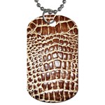 Ll Alligator Macro Dog Tag (One Side)