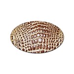 Ll Alligator Macro Sticker Oval (100 pack)