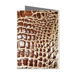 Ll Alligator Macro Mini Greeting Cards (Pkg of 8)