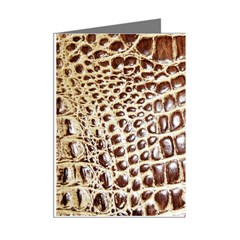 Ll Alligator Macro Mini Greeting Cards (Pkg of 8) from ArtsNow.com Right