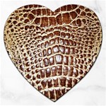 Ll Alligator Macro Jigsaw Puzzle (Heart)